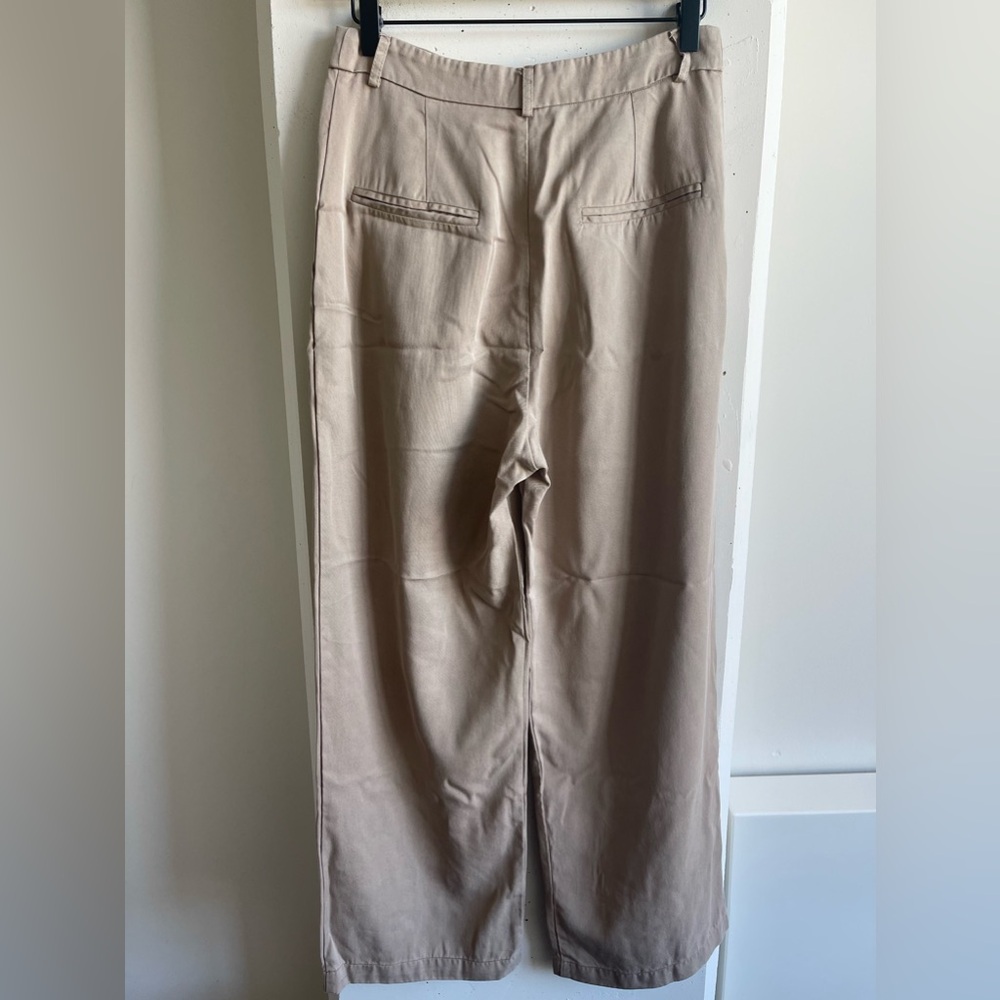 Reformation Mason Pant in Khaki Size 4 - Picture 3 of 8
